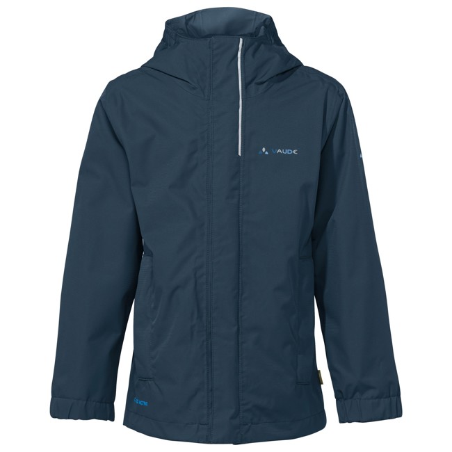 casaco vaude kids escape light iv dark sea