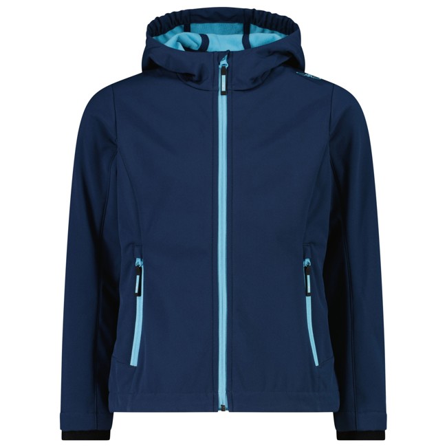 casaco cmp kid g fix hood blue inkt