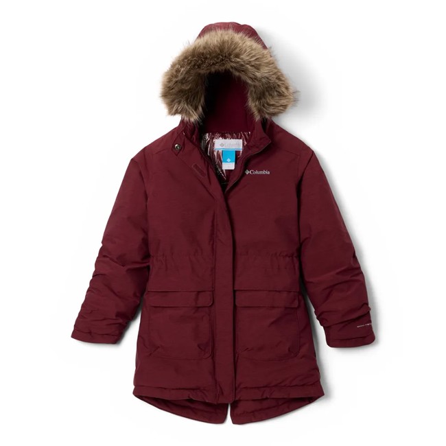 parka columbia nordic strider ii rich wine