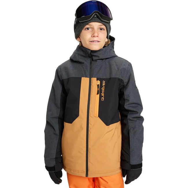 casaco quiksilver dawson youth true black