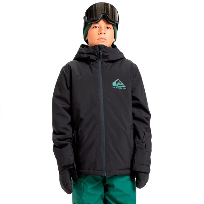 casaco quiksilver mission youth true black