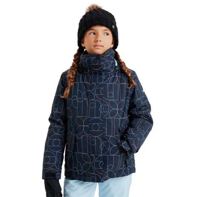 casaco roxy jetty true black bobby line