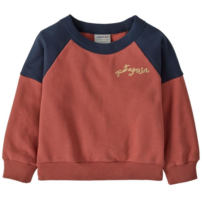 patagonia baby crew sweatshirt wiggle fitz: potter