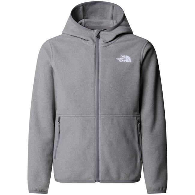 the north face teen glacier fz hoodie