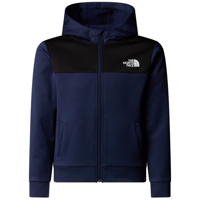 the north face teen reaxion fz ho summit navy