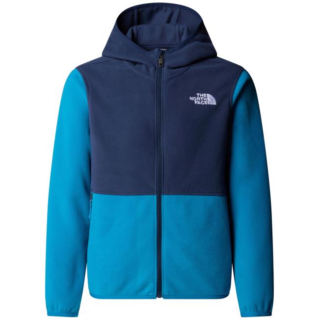 the north face teen glacier fz hoodie