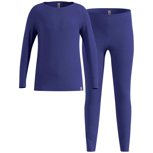 odlo set long merino 200 kids