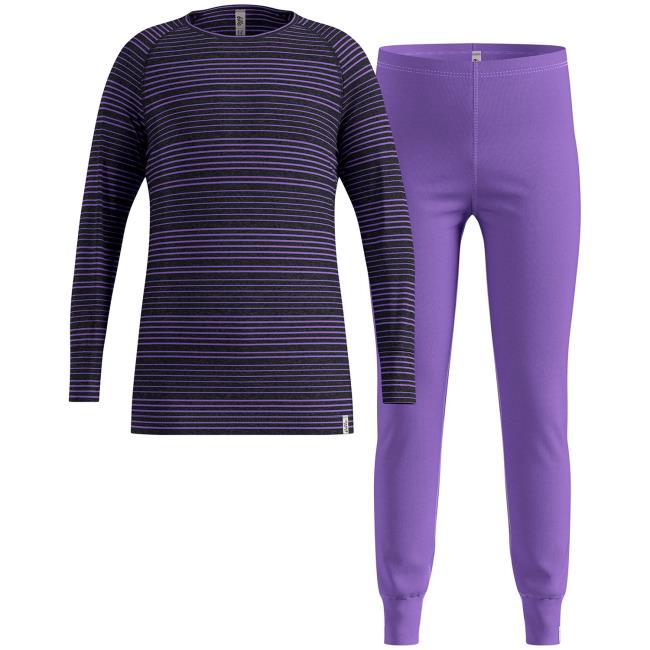 odlo active warm base layer set kids