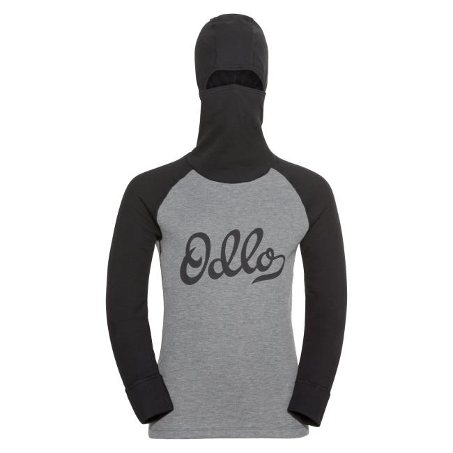 odlo active warm eco kids bl top with facemask kids