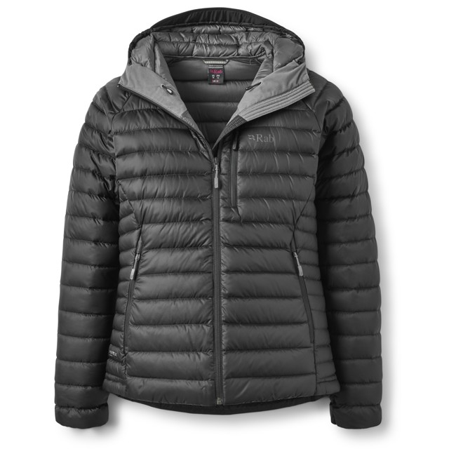 casaco rab microlight alpine wmns black