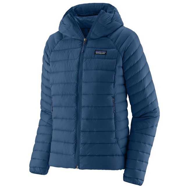 casaco patagonia down sweater hoody clement blue