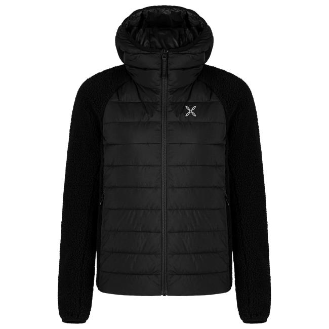 montura sherpa hybrid jacket woman black