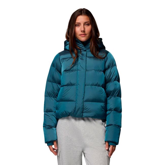 columbia amaze puff hooded jacket w