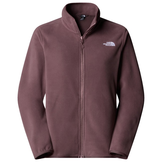 casaco the north face glacier fleece jkt tawny quartz