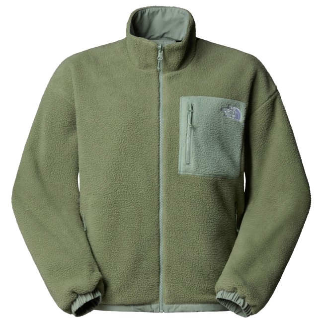 casaco the north face yumiori reversible jkt slate moss/bark