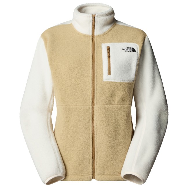 polar the north face w yumiori fz khaki stone/white dune/