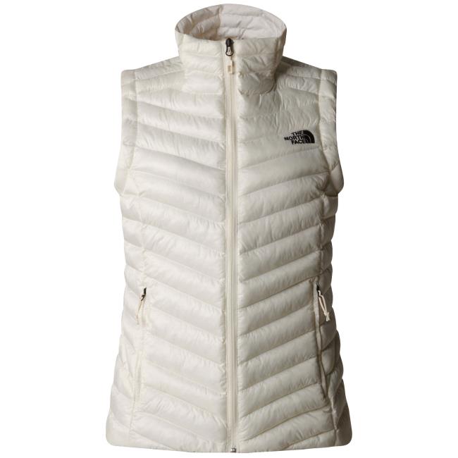 the north face w huila synthetic vest white dune