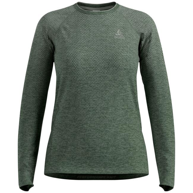 odlo the essentials seamless long sleeve running t-shirt w
