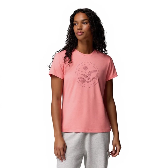 camiseta columbia sloan ridge graphic ss