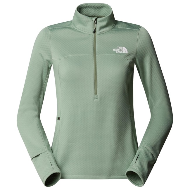 camiseta the north face winter warm pro 1/4 zip slate moss