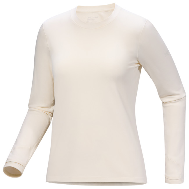 camiseta arc'teryx taema thermal crew ls w arctic silk heat