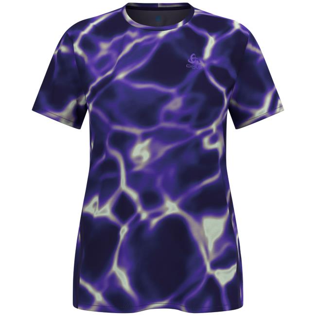 odlo zeroweight chill tec print ss running t-shirt w