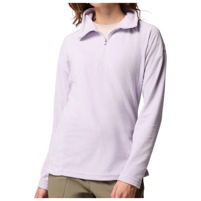 polar columbia glacial iv 1/2 zip lavender pearl