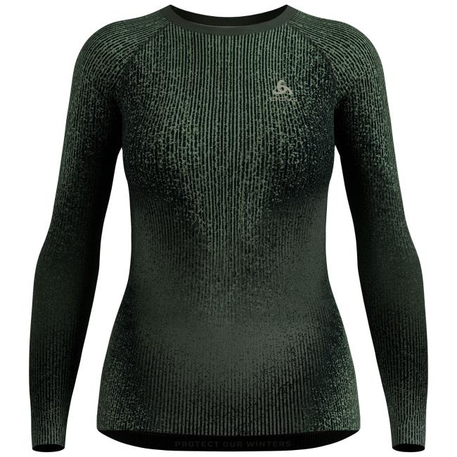 odlo bl top crew ls blackcomb eco w