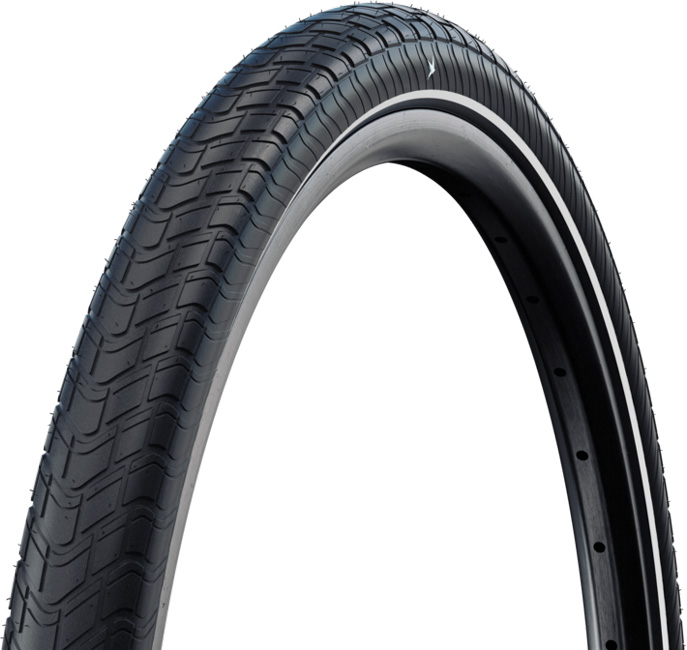 Schwalbe Motion Big Apple Addix Green RG 28" E-25 Clincher Tire