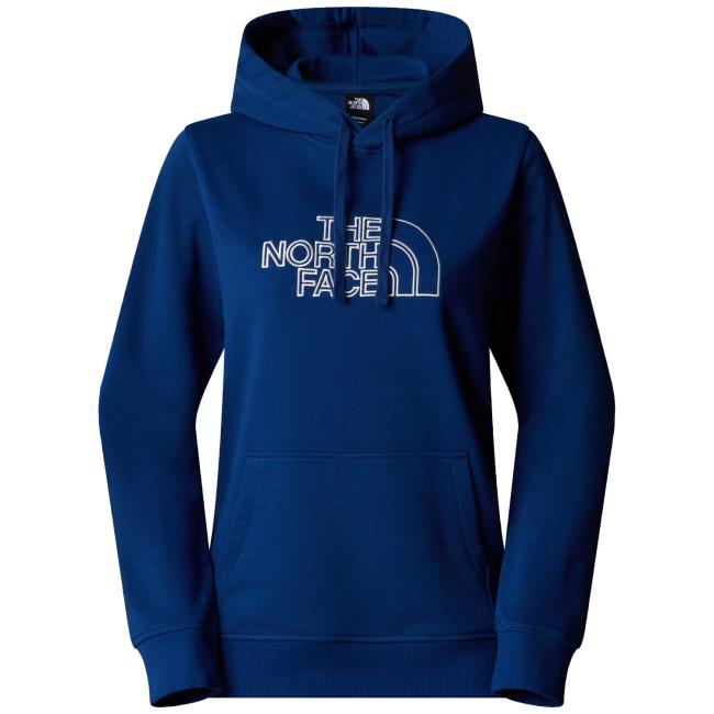 the north face w drew peak light ho estate blue/white d