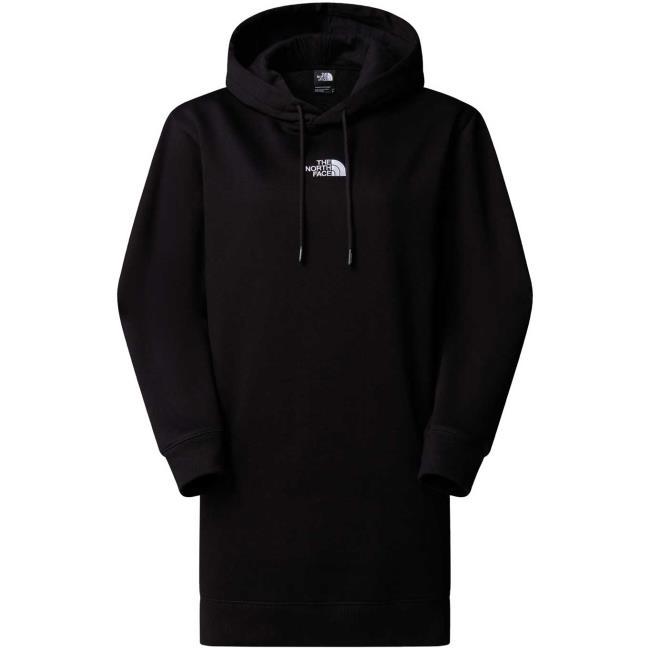 the north face w essential relaxed ho dress tnf black