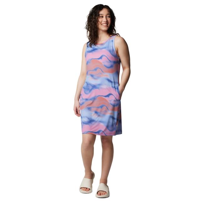 columbia chill river printed dress