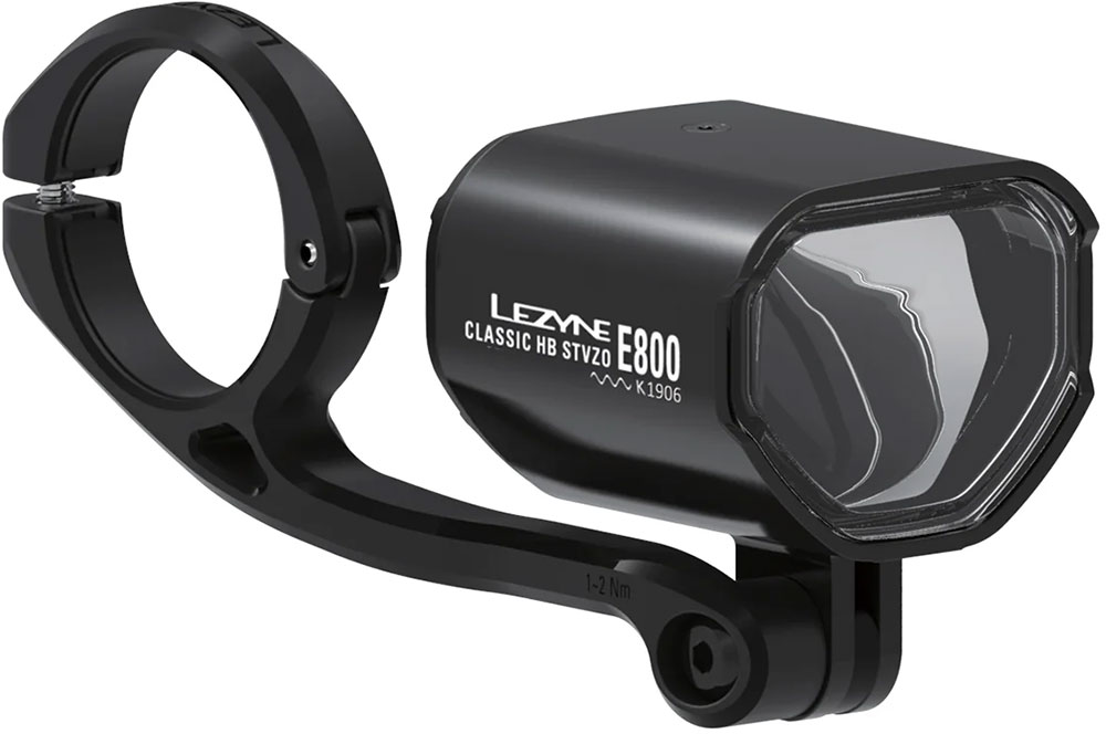 Lezyne Classic HB STVZO E800 E-Bike Front Light - Lanterna E-Bike