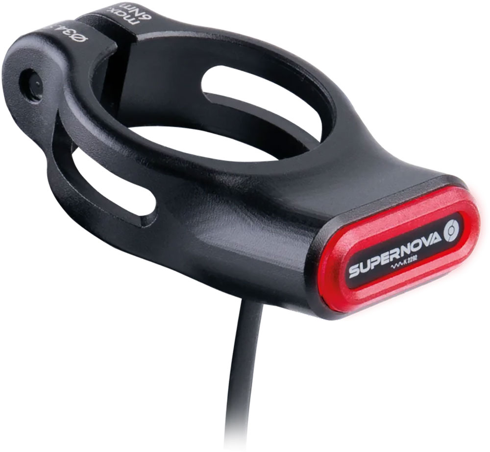 Supernova TL3 Mini 12V Seatpost Clamp - E-bike rear light