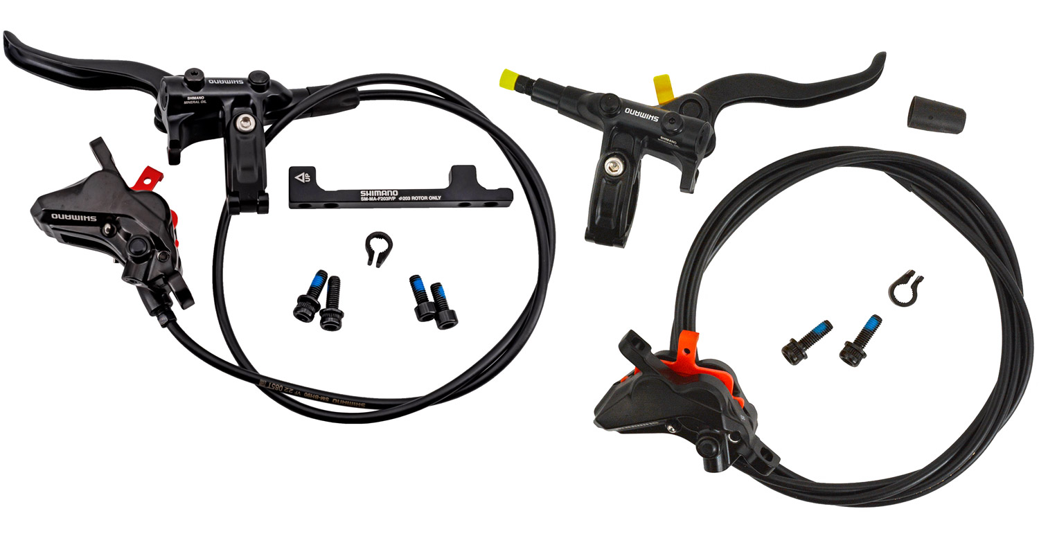 SHIMANO DEORE BL-M4100/BR-MT420 - Conjunto Freio a Disco - MTB