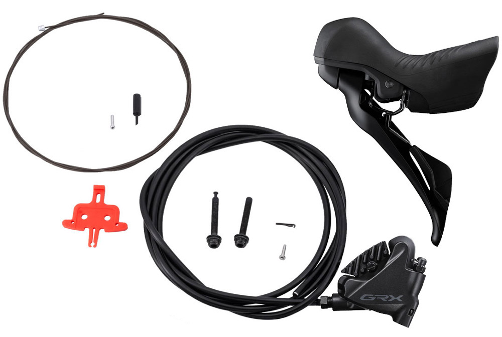 Shimano GRX ST-RX610+BR-RX400 12-speed Disc Brake rear J-Kit