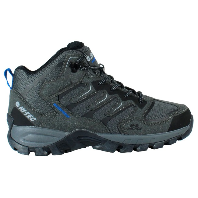 botas hi-tec cervus mid waterproof charcoal