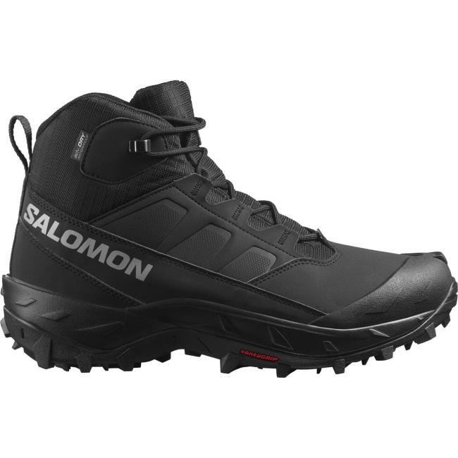 salomon shoes crosstrak wp black/black/asphalt