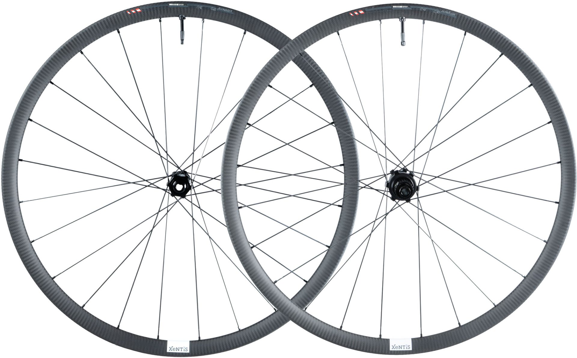 Xentis Squad 2.5 Gravel CL Shimano MicroSpline Carbon Wheelset