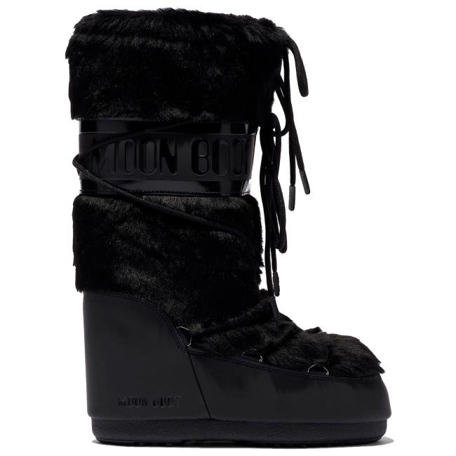 moon boot icon faux fur