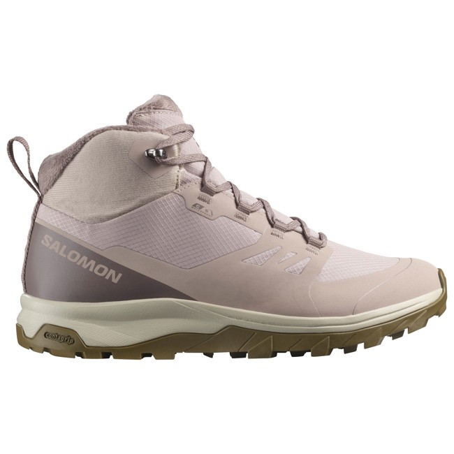 botas salomon outsnap cswp w etherea/iron/coyote brow