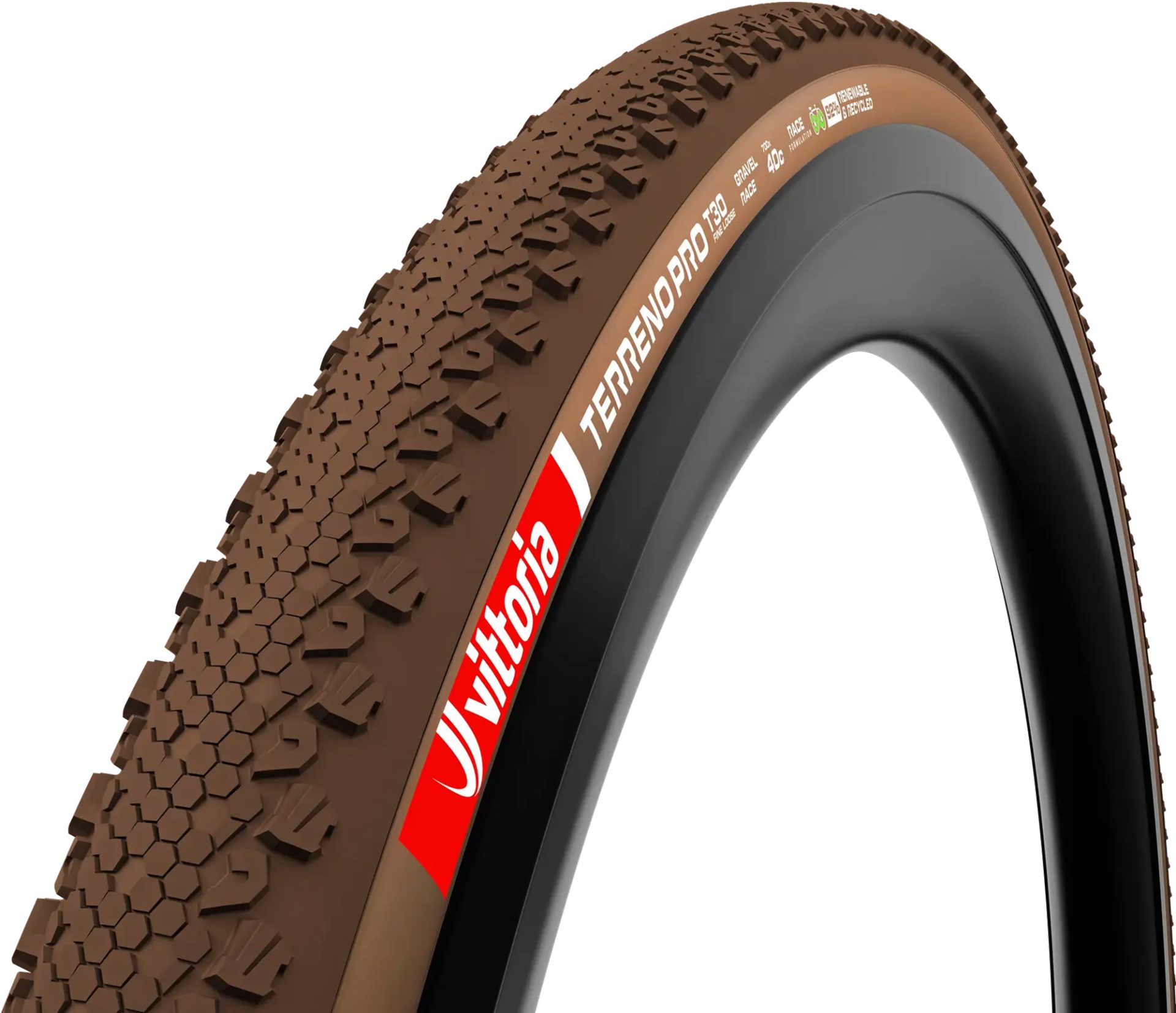 Vittoria Terreno Pro T30 Fine Loose 28" Gravel Race TLR Folding Tire
