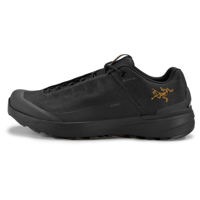 sapatos de caminhada arc'teryx kopec gtx m black/yukon