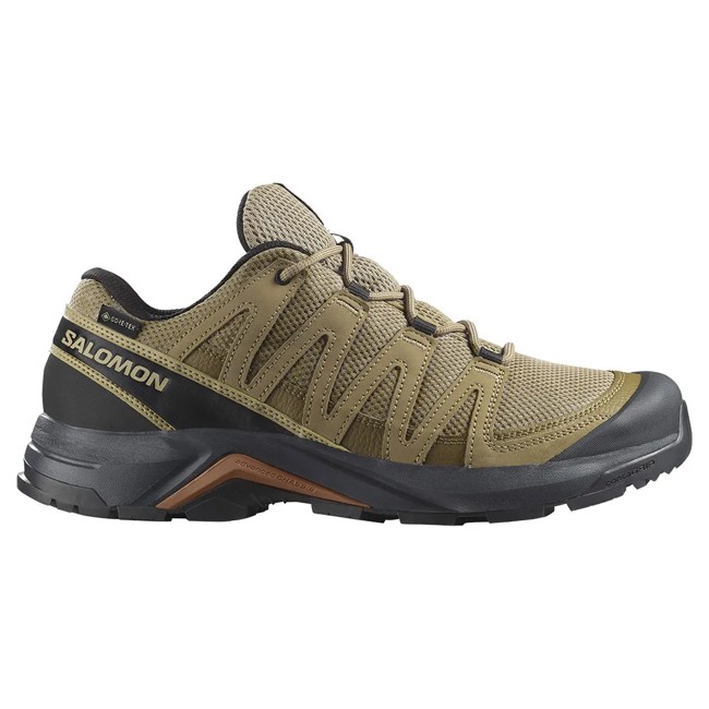 sapatos de caminhada salomon x-adventure recon gtx kelp/kelp/s
