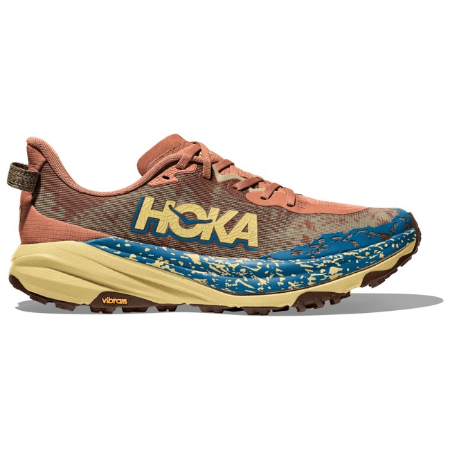 sapatos de caminhada hoka speedgoat 6 maple/cardamon