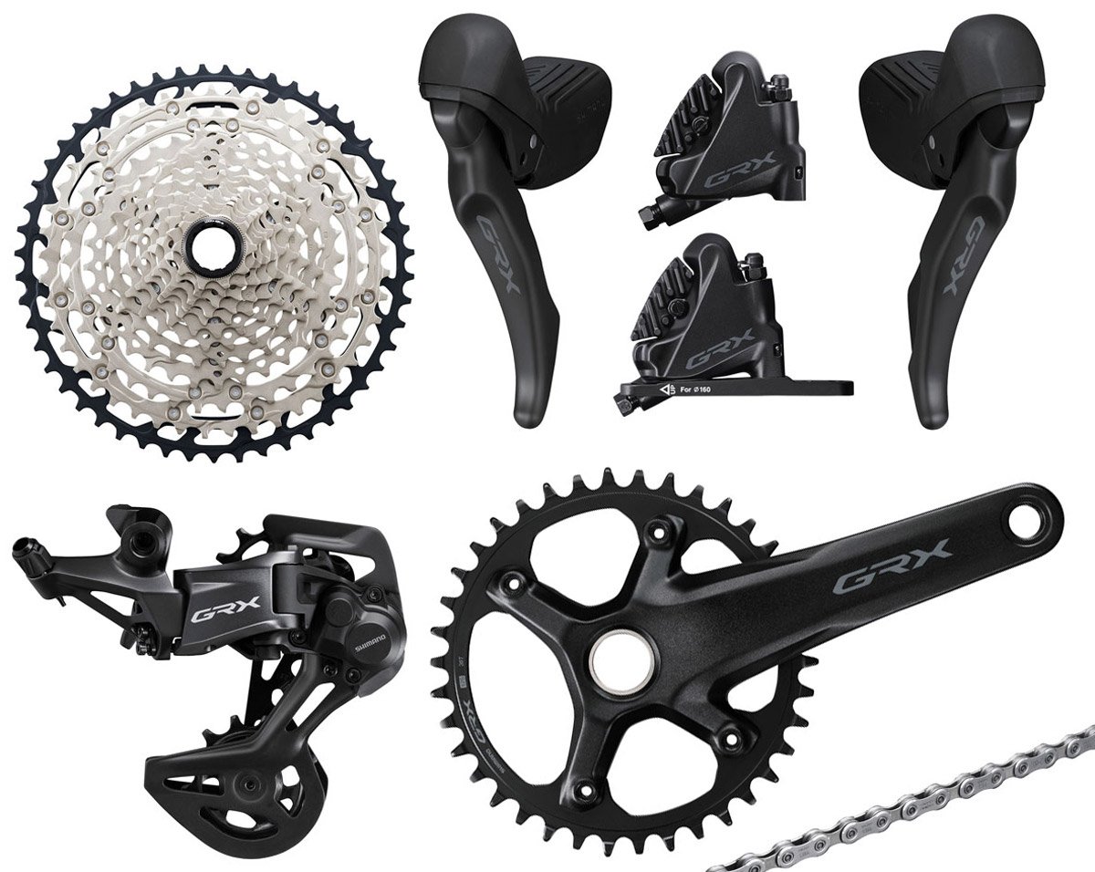 Shimano GRX RX820/610 1x12-speed Group Disc