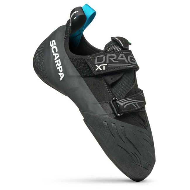 sapatilhas de escalada scarpa drago xt black-iron fzr