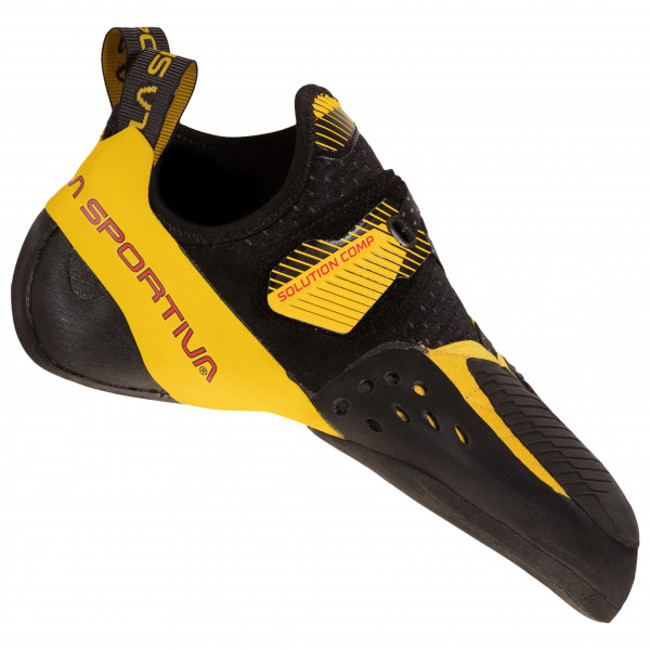 sapatilhas de escalada la sportiva solution comp black/yellow '25