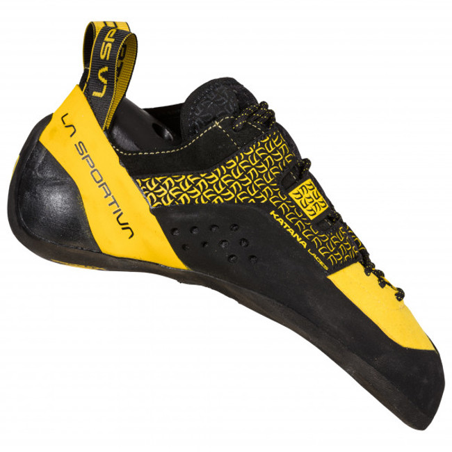 sapatilhas de escalada la sportiva katana laces yellow/black '25