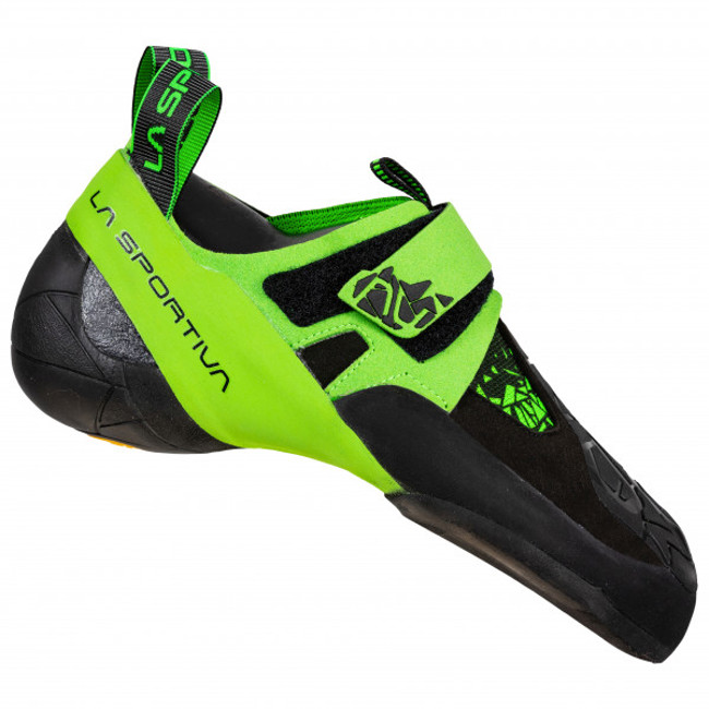 sapatilhas de escalada la sportiva skwama vegan black/flash green '25